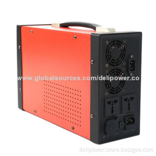 UPS with 1,000W Power, 220/100V AC Pure-Sine Wave Output